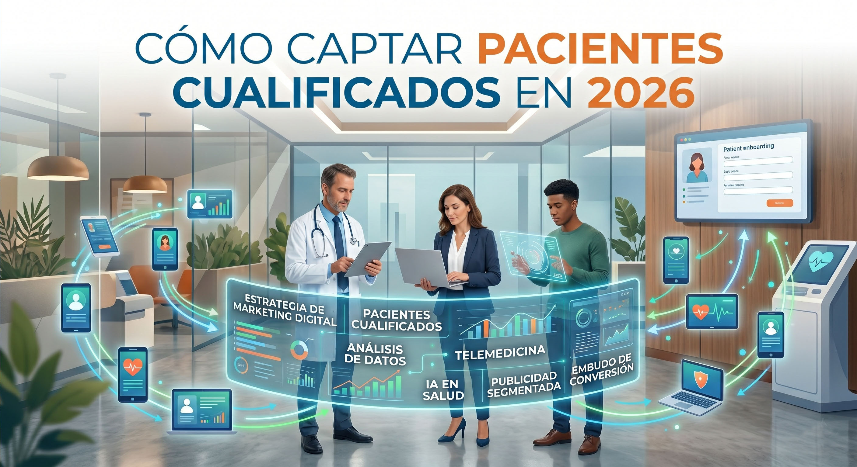 Agencia de Marketing Digital Creatiboost Guía de cómo captar Clientes Cualificados para Clínicas en 2026