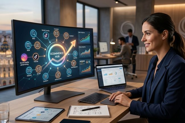 Por qué el marketing 360 para tiendas online es la clave para escalar un Ecommerce en 2026