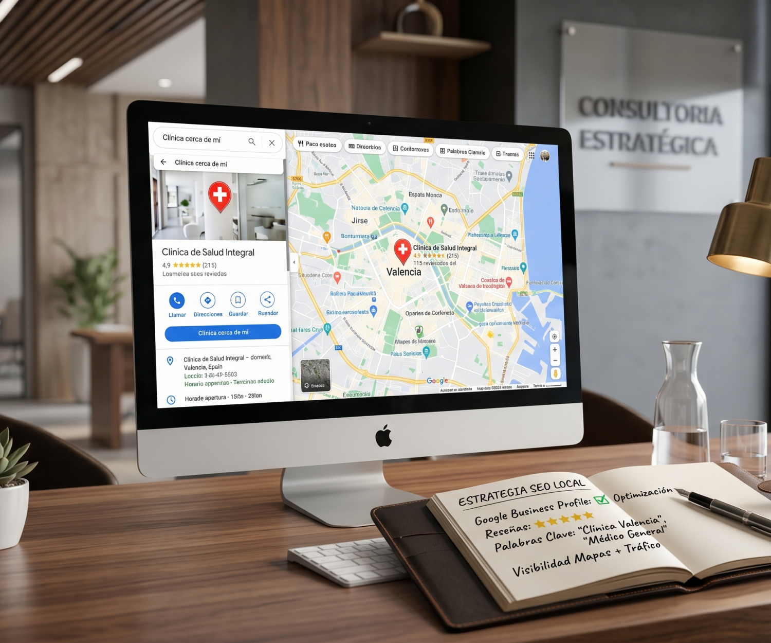 SEO Local para Clínicas Cómo aparecer en Google Maps y captar pacientes