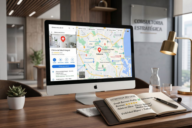 SEO Local para Clínicas Cómo aparecer en Google Maps y captar pacientes