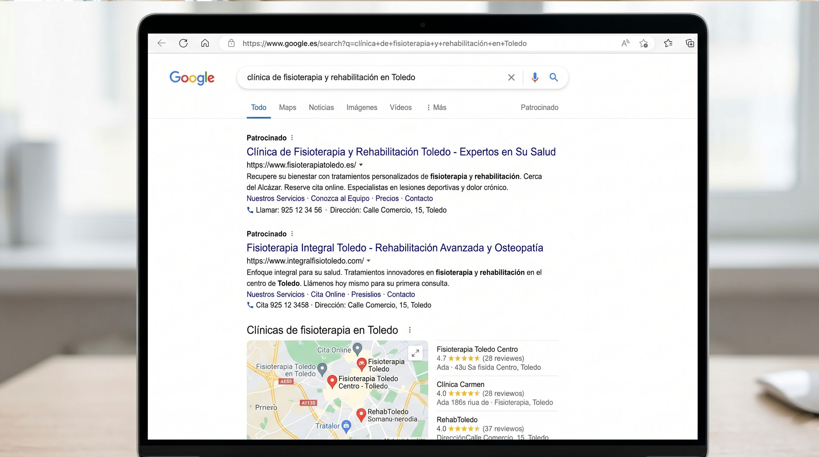 agencia de marketing digital para clinicas de fisioterapia, Creatiboost