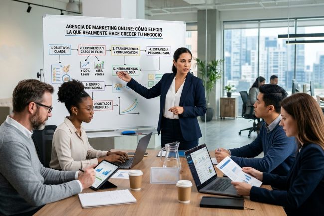 Agencia de marketing online cómo elegir la que realmente hace crecer tu negocio