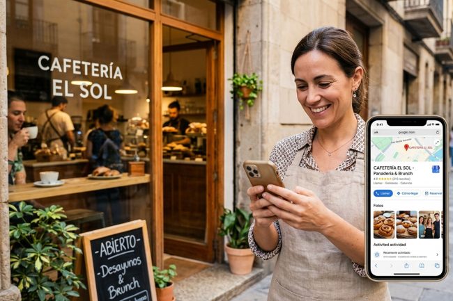 Google My Business optimizado para negocios locales